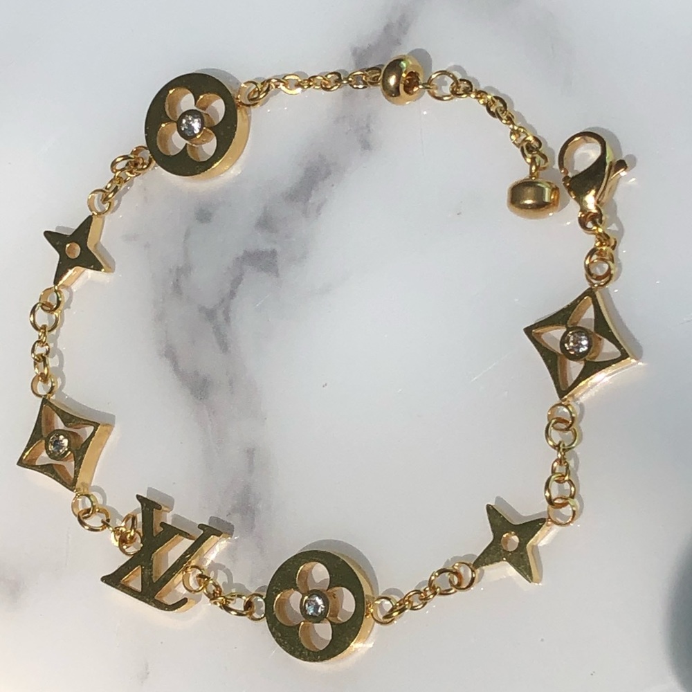 COPY - COPY - Monogram bracelet Idylle Blossom Style - Picture 2 of 4
